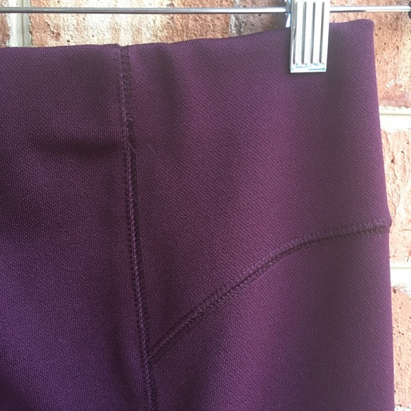 Zara Midi Pencil Skirt Wine / Burgundy - Picture 5 of 5